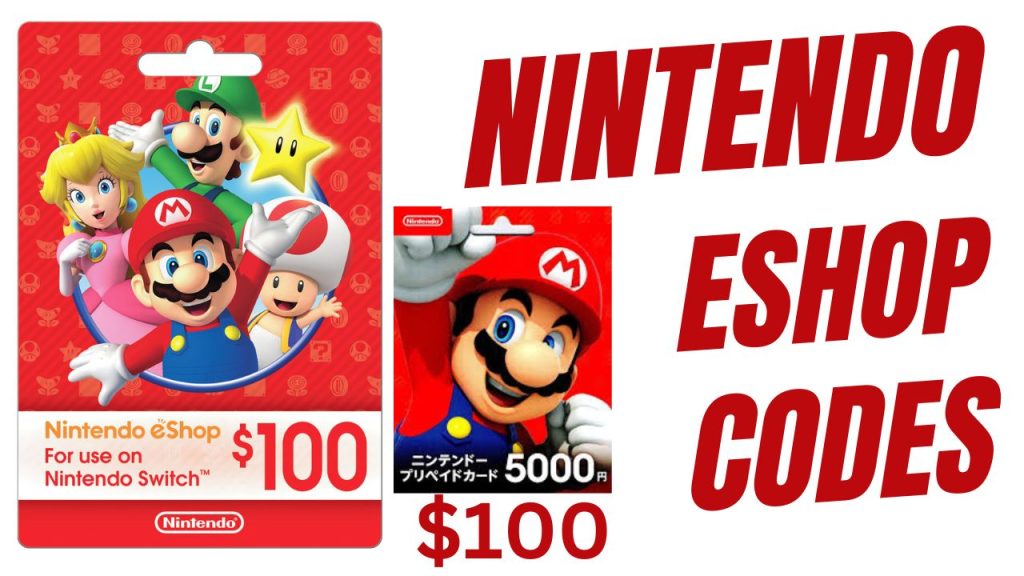 Nintendo eShop Gift Card Codes