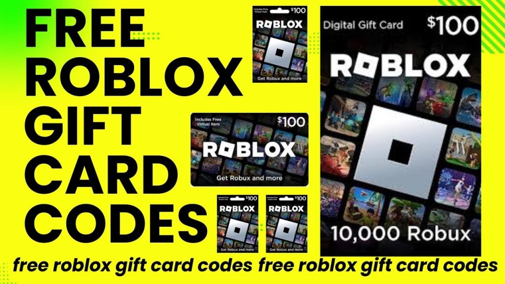 Roblox Gift Card Codes Unused